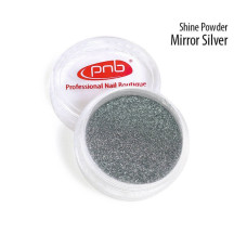 Дзеркальна втирка пудра /срібна/ /Mirror Shine Powder Silver PNB/
